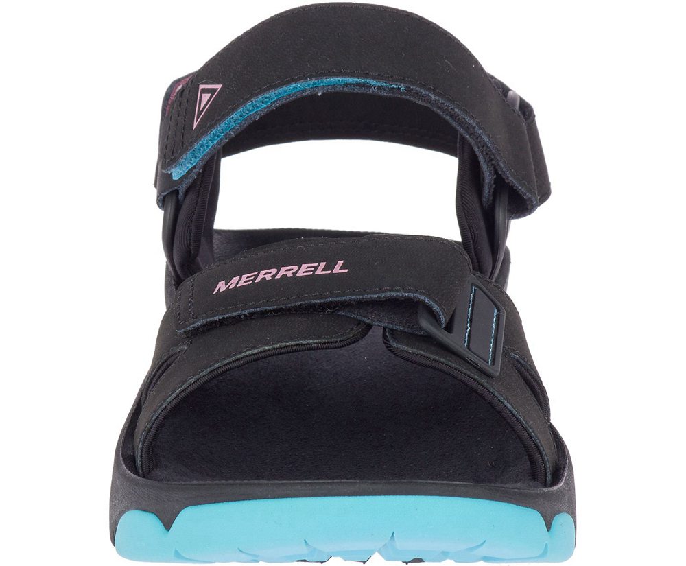 Merrell Sandals Black - Belize Convertible - Mens 09SKBXIJU